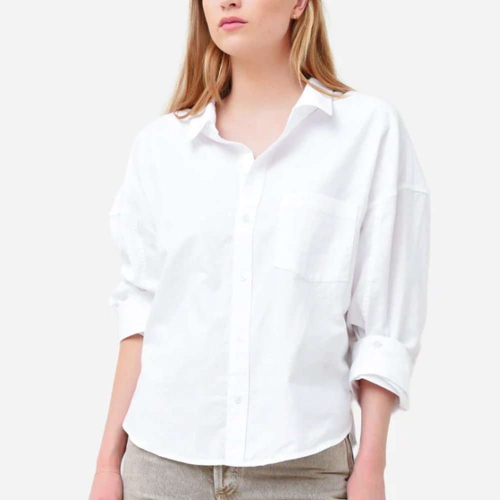 NWT Citizens of Humanity White Brinkley Oxford. Medium (currently $228)